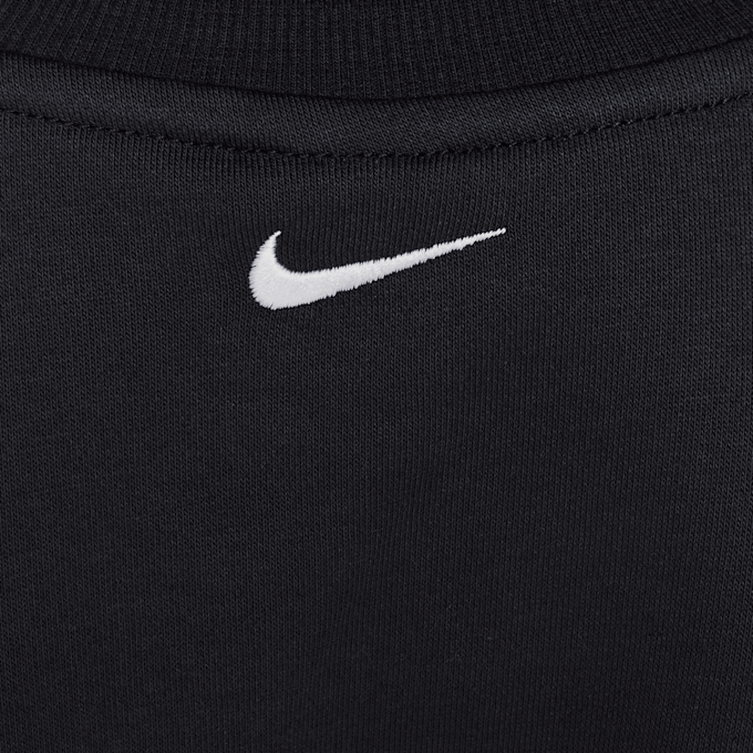 Nike   Sportswear Club French Terry Boxy Crew Graphics Star preto 42333 4