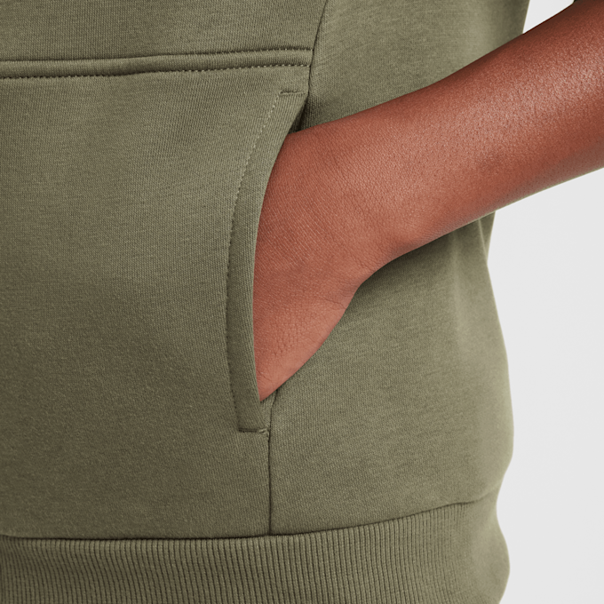 Nike Sportswear Club Fleece Full-Zip Hoodie vert 42380 5