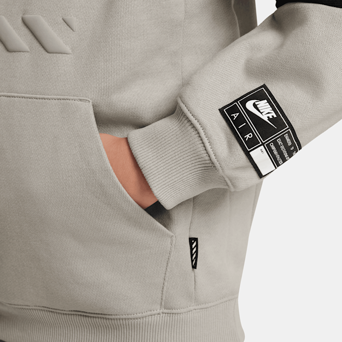 Nike Air Fleece Hoodie szary 42387 3