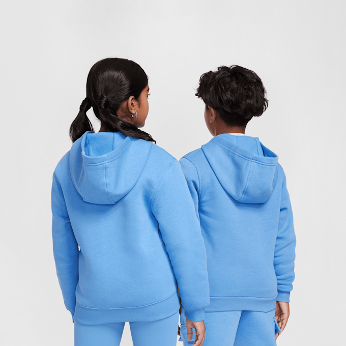 Nike Sportswear Club Fleece Full-Zip Hoodie blau 42388 2