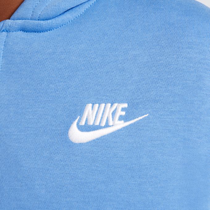 Nike Sportswear Club Fleece Full-Zip Hoodie blauw 42388 4