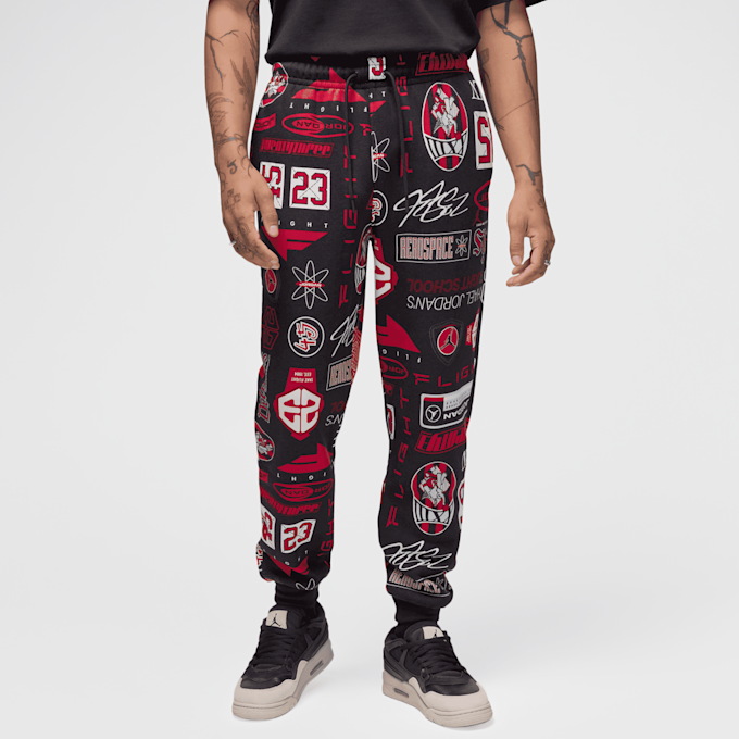 Jordan Essentials All Over Print Fleece Pants multicolorido 42406 1