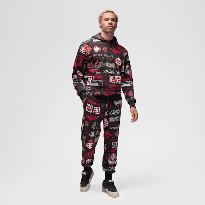 Jordan Essentials All Over Print Fleece Pants multicolore 42406 6