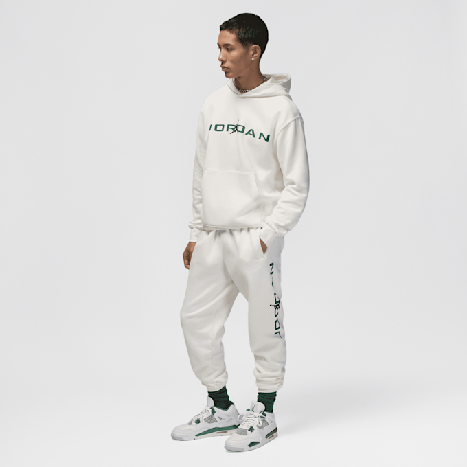 Jordan Essentials Air Fleece Jogger bianco 42408 7