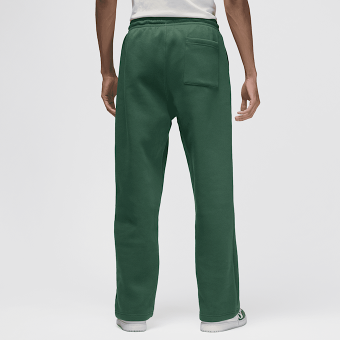 Jordan Brooklyn Fleece Oversized Open-Hem Pants verde 42409 2