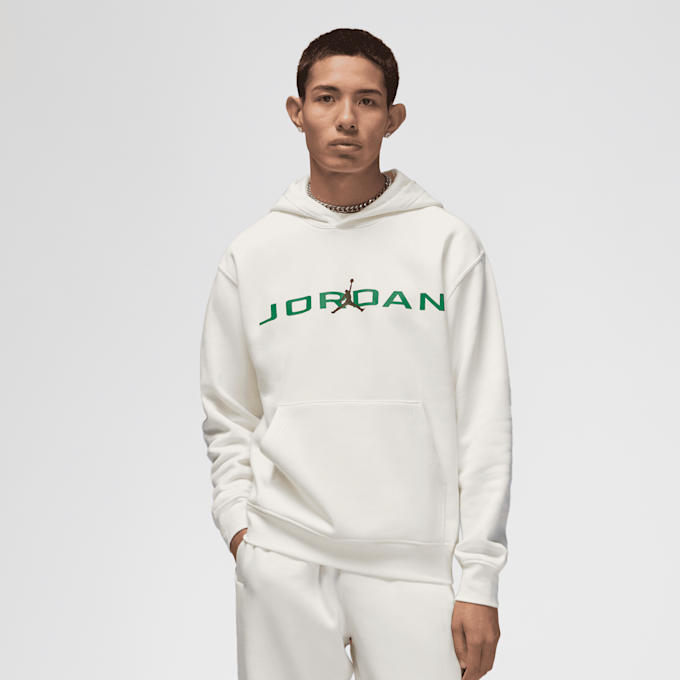 Jordan Essentials Fleece Hoodie weiß 42436 1