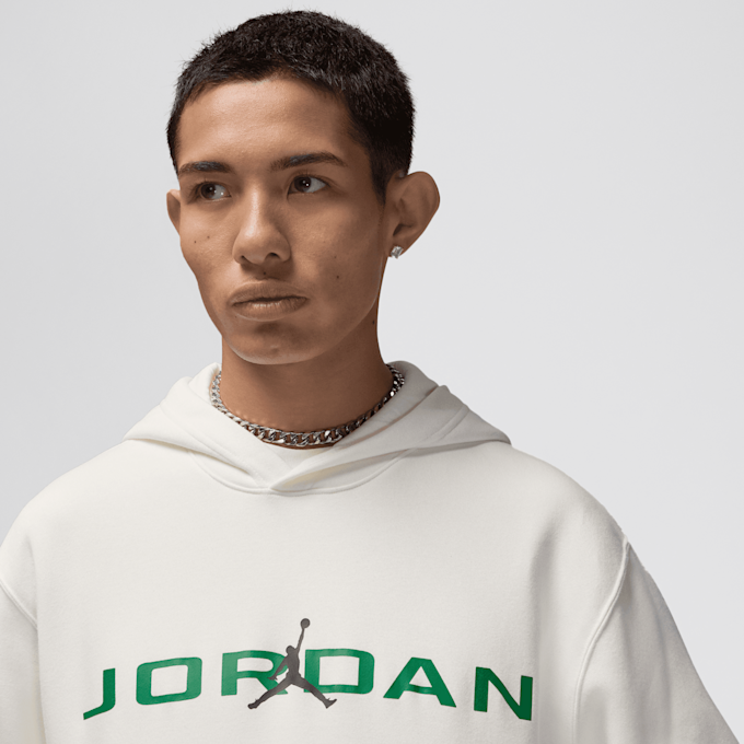 Jordan Essentials Fleece Hoodie weiß 42436 3