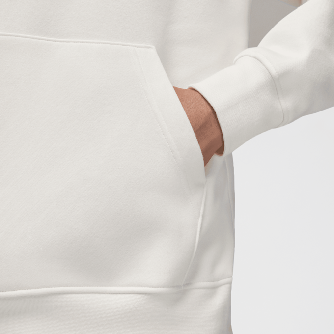 Jordan Felpa con cappuccio Essentials Fleece bianco 42436 4