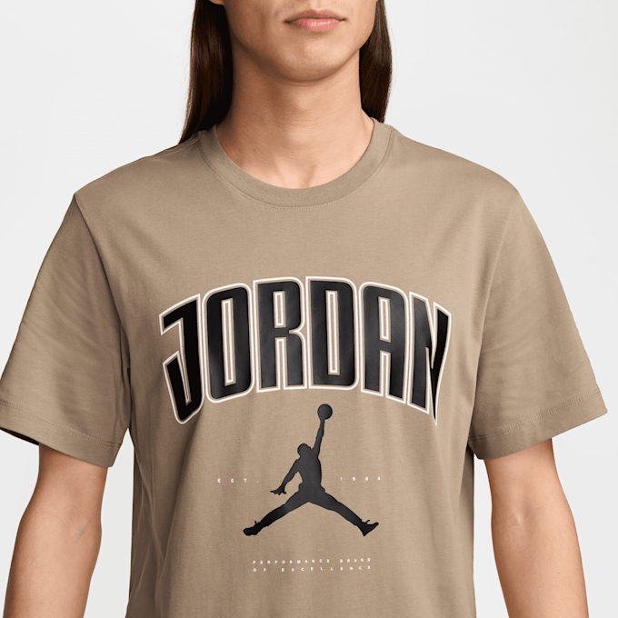 Jordan City Short Sleeve Crew bež 42460 3