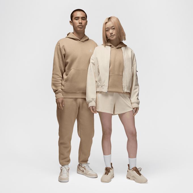 Jordan Brooklyn Fleece Hoodie bege 42475 7