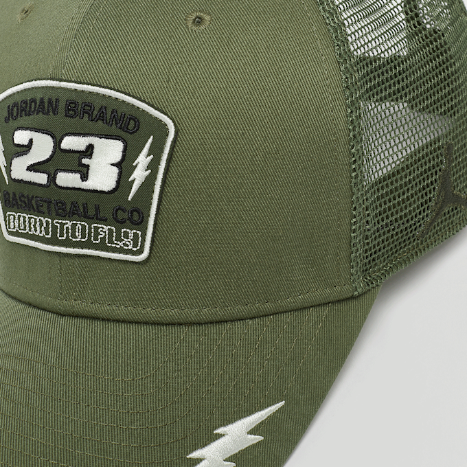 Jordan Rise Cap Club Trucker zielony 42500 3