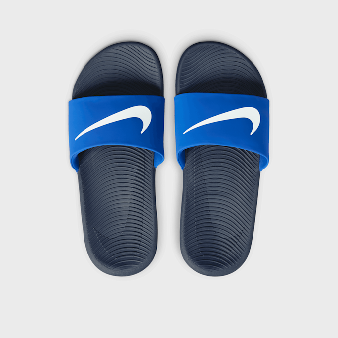 Nike Kawa Slides (PS) blu 42525 4