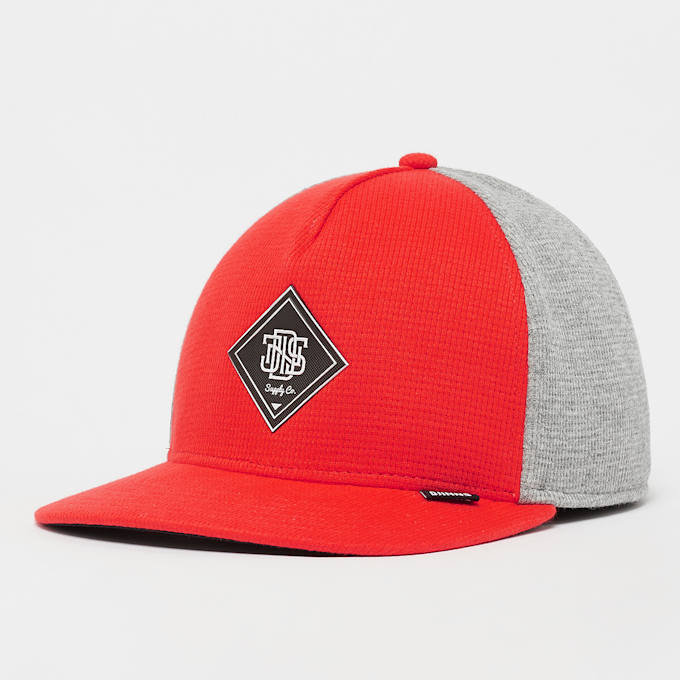 DJINNS HFT Cap Tiny Waffle rood 42571 1