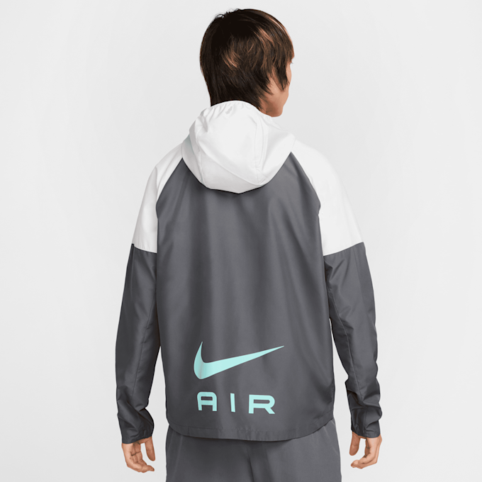 Nike Sportswear Swoosh Air Run Jacket grijs 42640 2