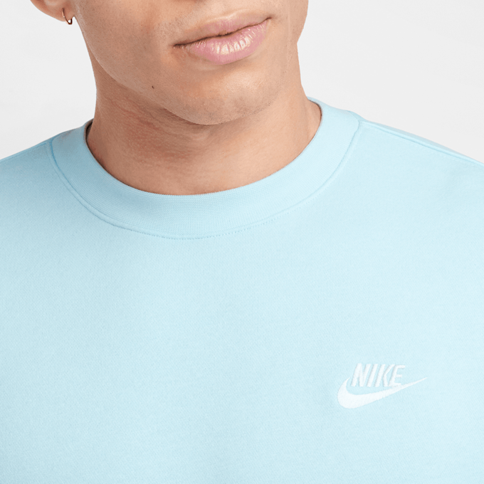 Nike   Sportswear Club Fleece Crewneck bleu 42647 3
