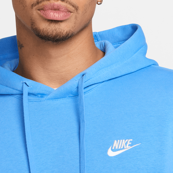 Nike Club Fleece Hoodie blu 42649 3