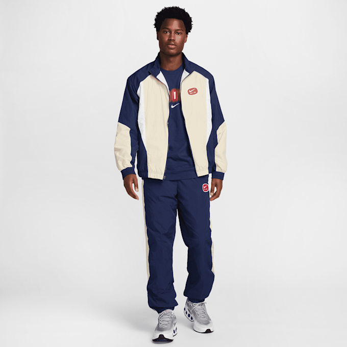 Nike   Sportswear Swoosh Air Woven Track Top niebieski 42534 6