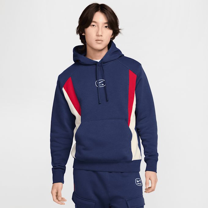Nike Sportswear Swoosh Air Fleece Hoodie blu 42536 1