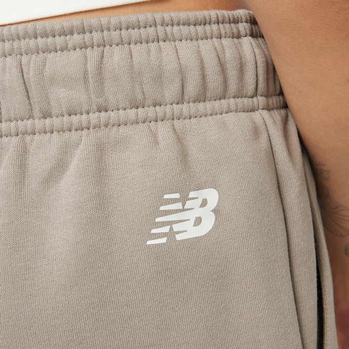 New Balance Linear Fleece Jogger bege 42719 4