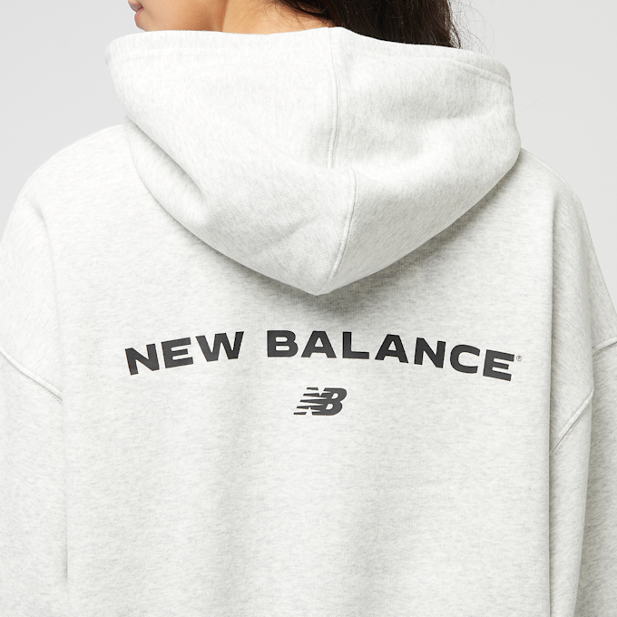 New Balance Reimagined Fleece Hoodie grijs 42738 4