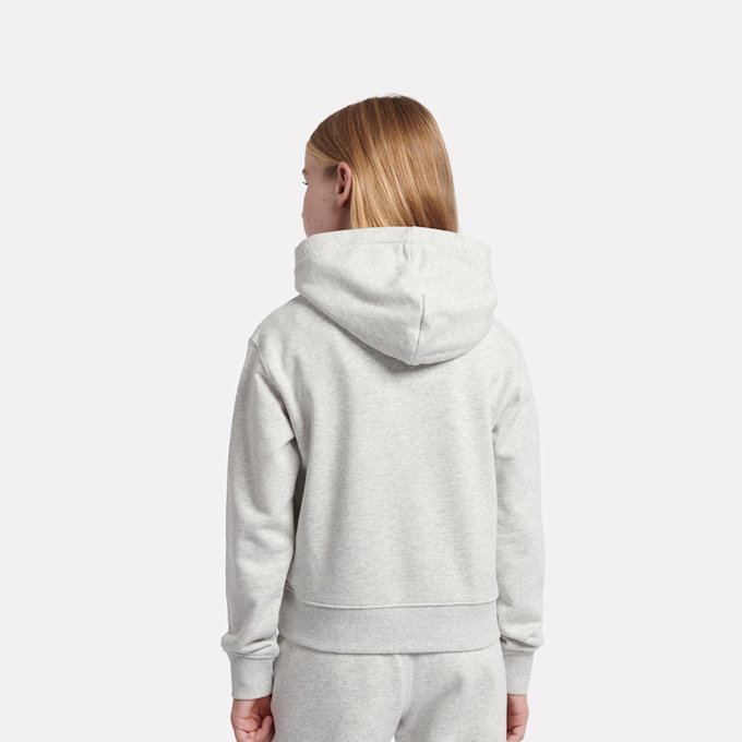 New Balance French Terry Stacked Logo Hoodie grau 45243 2