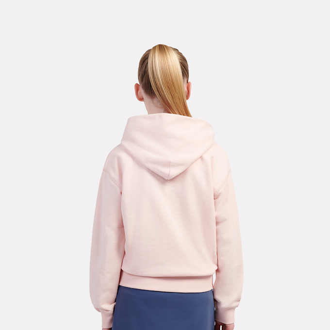 New Balance French Terry Small Logo Hoodie rosa  45247 2