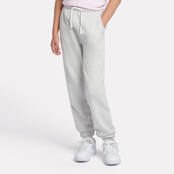 New Balance French Terry Small Logo Jogger grijs 45248 1