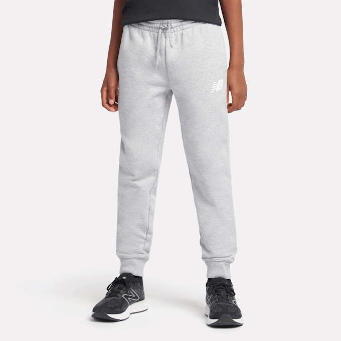 New Balance French Terry Stacked Logo Jogger szary 45263 2