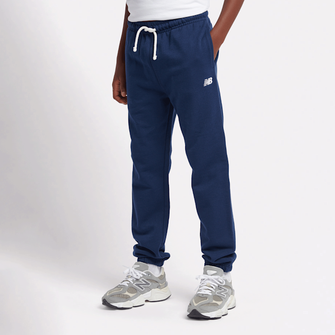 New Balance French Terry Small Logo Jogger blu 45264 1
