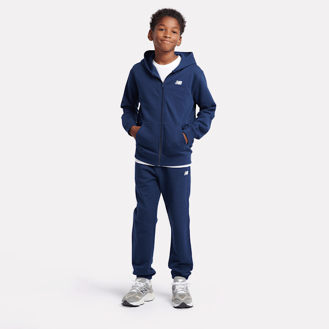 New Balance French Terry Small Logo Jogger plava 45264 5