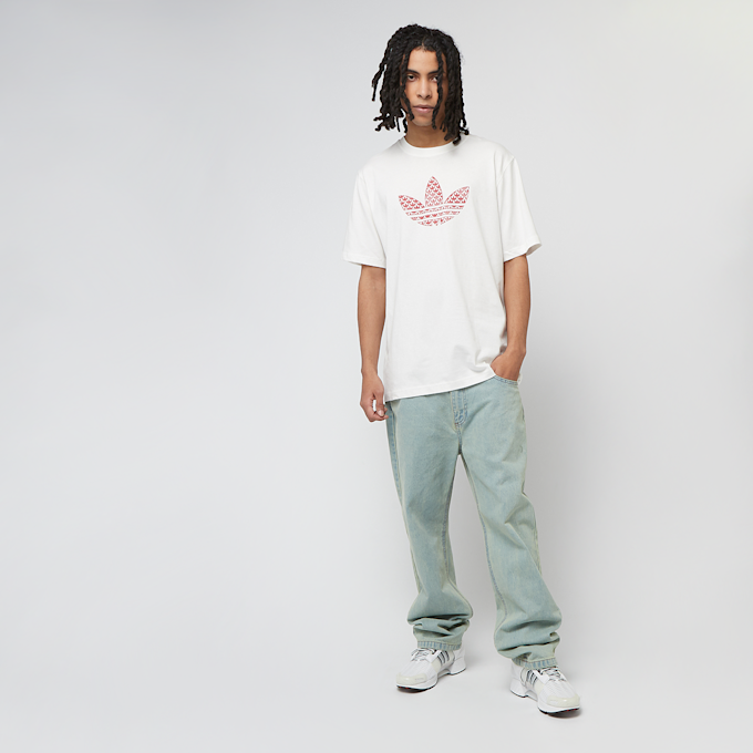 adidas Originals Monogram Infill T-Shirt wit 42944 4