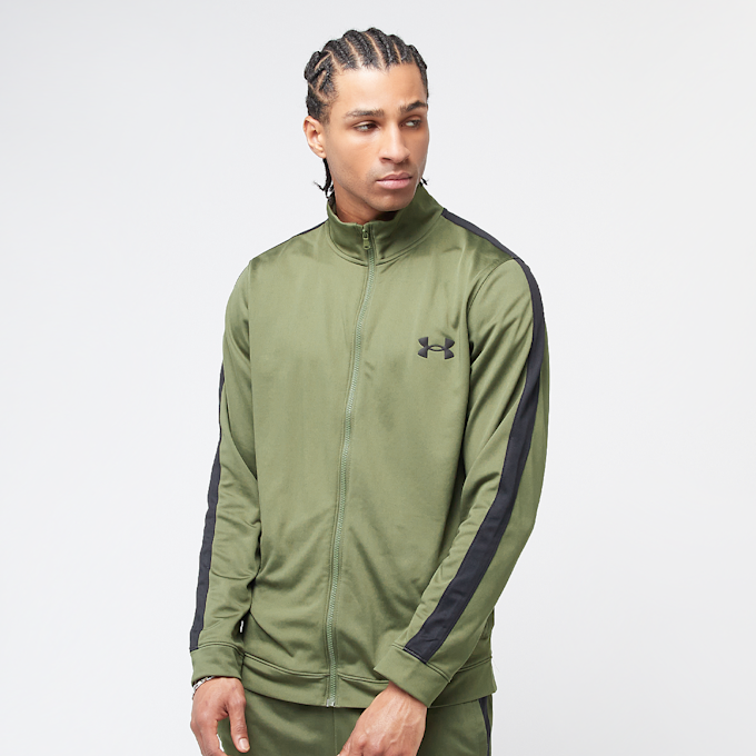 Under Armour UA Rival Knit Track Suit marine od green groen 43007 2