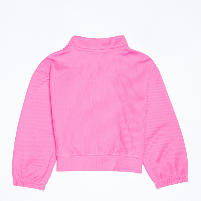 Nike 1/4 Zip Rib Legging Set różowy 43054 3