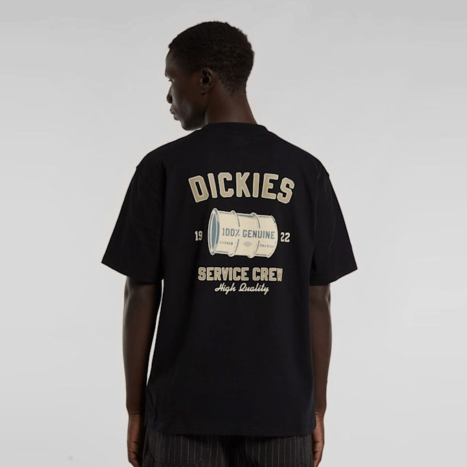 Dickies Service Crew Short Sleeve Tee czarny 44679 1