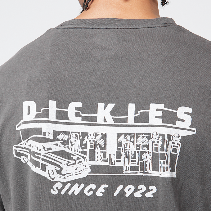 Dickies Service Station Short Sleeve Tee cinzento 44680 4