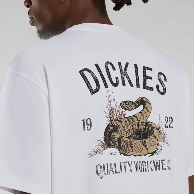 Dickies Snake Short Sleeve Tee biały 44682 5
