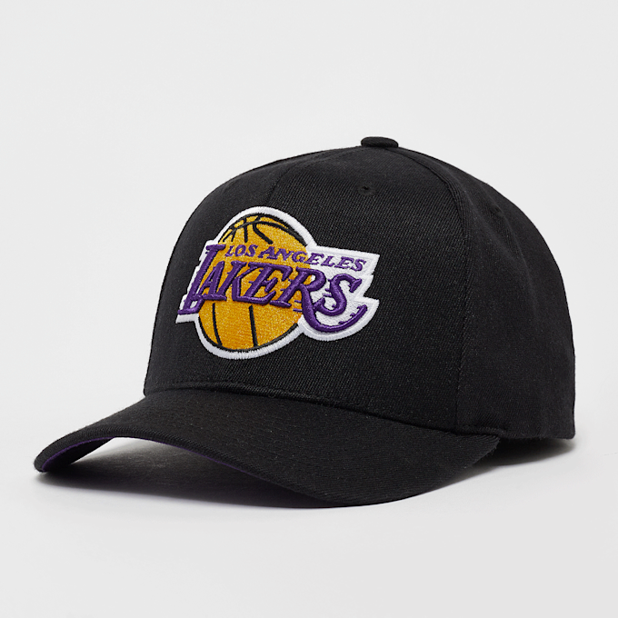 Mitchell & Ness Custom Patch Classic Red NBA Los Angeles Lakers zwart 44727 1