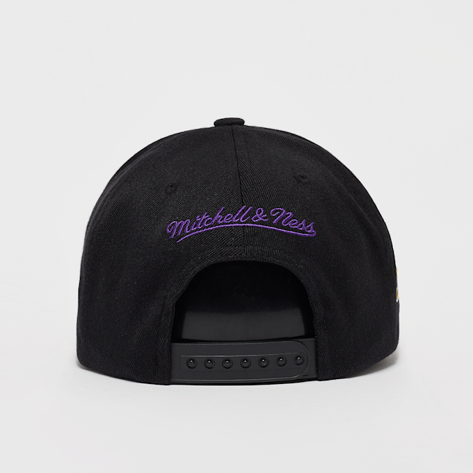 Mitchell & Ness Custom Patch Classic Red NBA Los Angeles Lakers zwart 44727 2