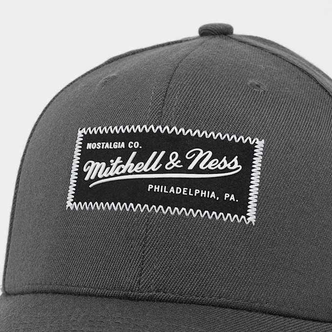 Mitchell & Ness Rubber Patch Classic Red Own Brand siva 44756 4