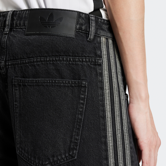 adidas Originals Denim Firebird Pants crna 44780 4