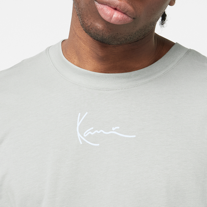Karl Kani SIGNATURE KANI OLD ENGLISH TEE grey/light blue szary 44836 3