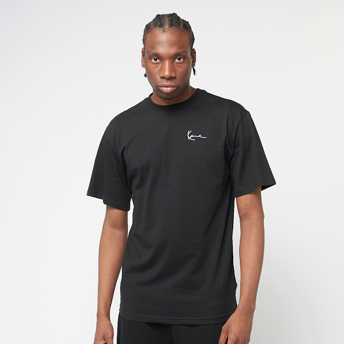 Karl Kani SIGNATURE KANI TAG TEE black/light blue crna 44840 2