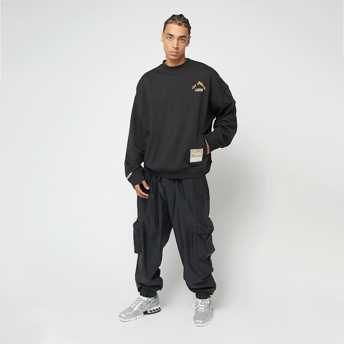Mitchell & Ness NBA Oversweep Crewneck Sweater LA Lakers negro 44862 7