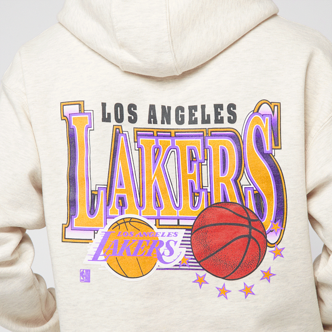 Mitchell & Ness NBA Slammin Hoodie Los Angeles Lakers beż 44917 5
