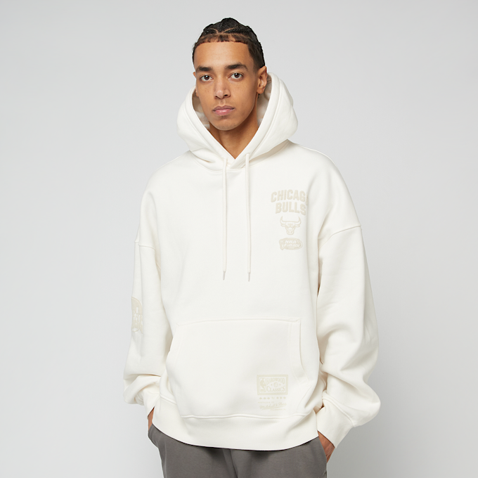 Mitchell & Ness NBA Elite Neutrals Oversized Hoodie Chicago Bulls wit 44919 2