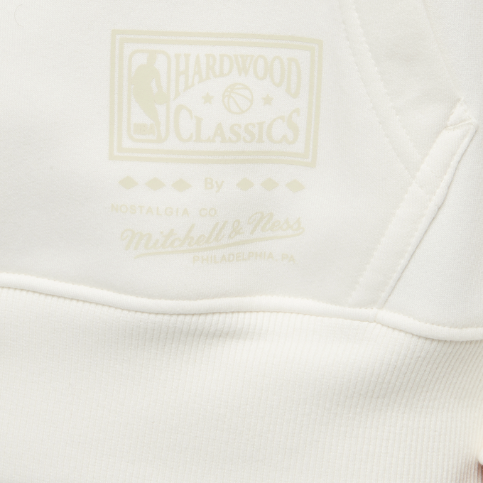 Mitchell & Ness NBA Elite Neutrals Oversized Hoodie Chicago Bulls blanc 44919 4