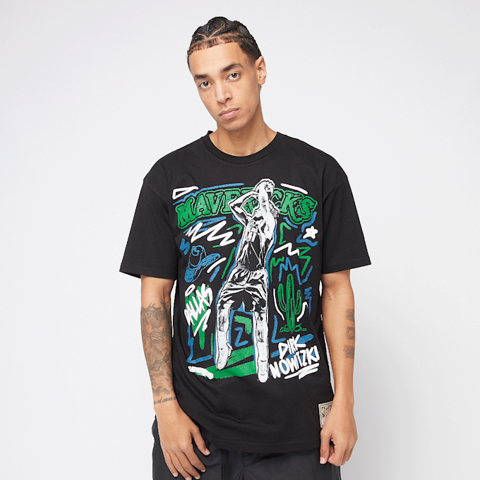 Mitchell & Ness NBA Chalked Up Tee Dallas Mavericks noir 44926 1