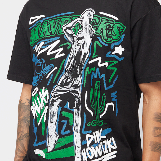 Mitchell & Ness NBA Chalked Up Tee Dallas Mavericks noir 44926 3