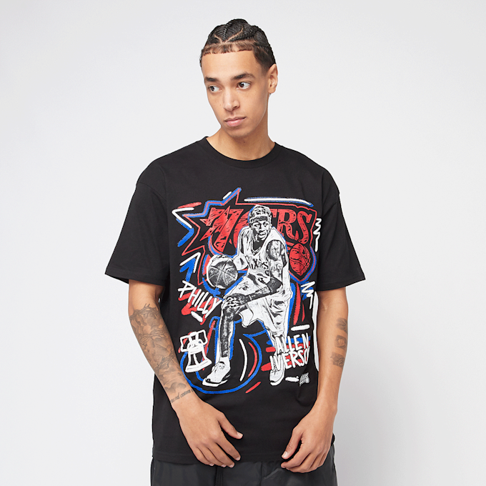 Mitchell & Ness NBA Chalked Up Tee Philadelphia 76ers negro 44927 1