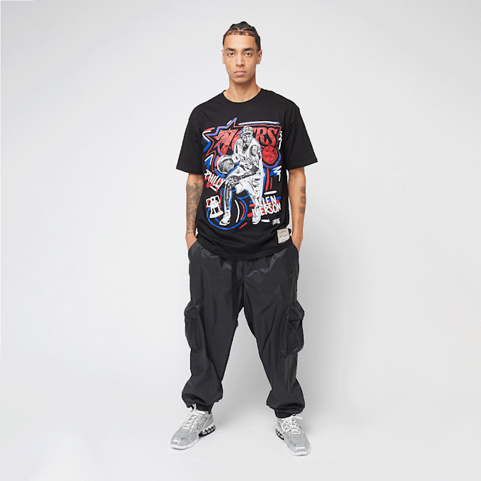 Mitchell & Ness NBA Chalked Up Tee Philadelphia 76ers crna 44927 5